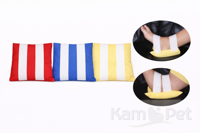 Antidekubitní věneček KamPet® – BAVLNA - Vzorník Bavlna: Růžové plátno, Velikost /Šířka: 20/20cm