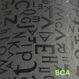 Černá - Urban písmo