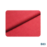 Červené plátno s mikro puntíky