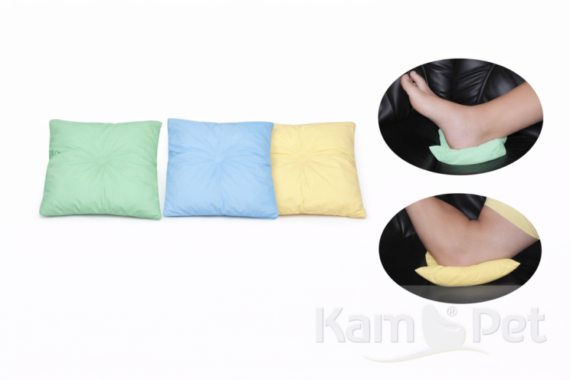 Antidekubitní věneček KamPet® – MEDIK - Vzorník Medik: Modrá, Velikost /Šířka: 15/15cm s fixací