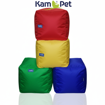 Kostky - Vzorník Koženka - Kávová frapé