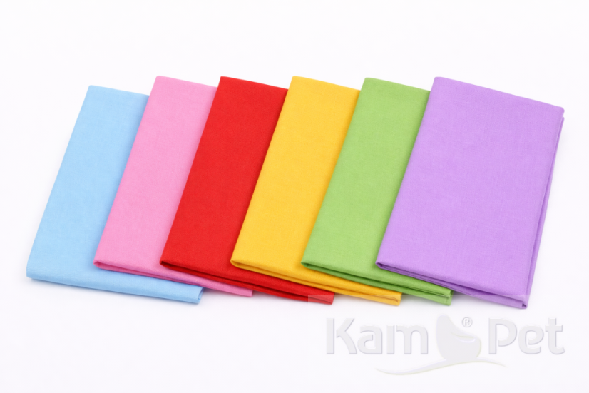 JEDNOBAREVNÉ - Vzorník Bavlna: oranžová 