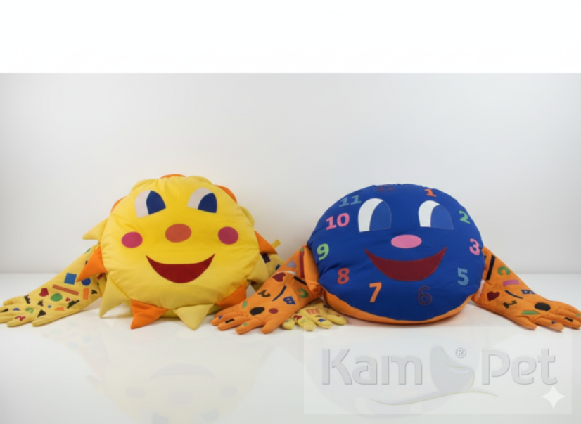 Didaktické a polohovací vaky KamPet® - VELIKOST VAKŮ: 140, DIDA - varianta: Hodiny Didaktické a polohovací vaky KamPet® - VELIKOST VAKŮ: 140, DIDA - varianta: Hodiny